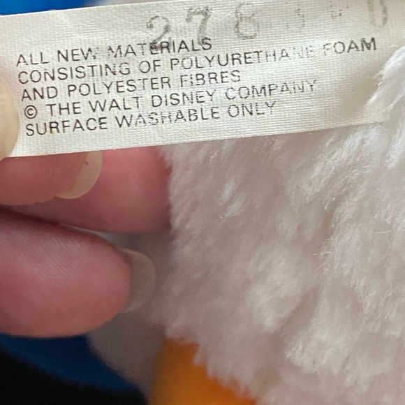 Vintage Donald Duck Stuffed animal plush 1980’s. T25 - Picture 8 of 8